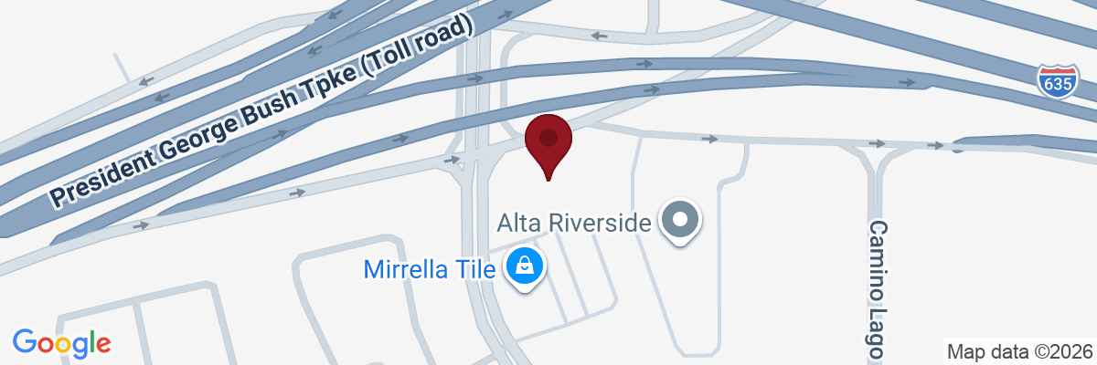 Map showing facility locations