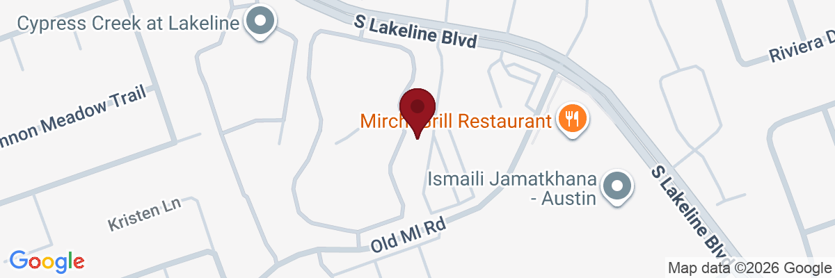 Map showing facility locations