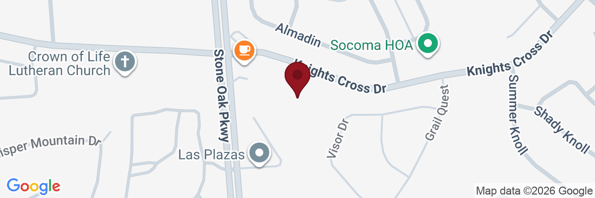 Map showing facility locations