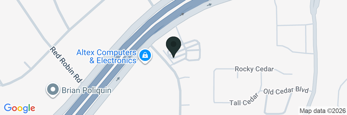 Map showing facility locations